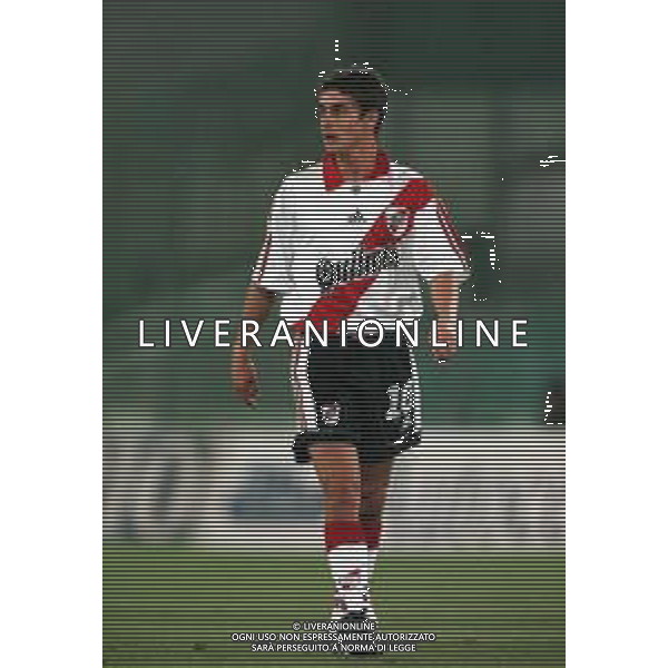 20-08-1999 ROMA -LAZIO RIVER PLATE AMICHEVOLE NELLA FOTO PABLO AIMAR AG ALDO LIVERANI SAS