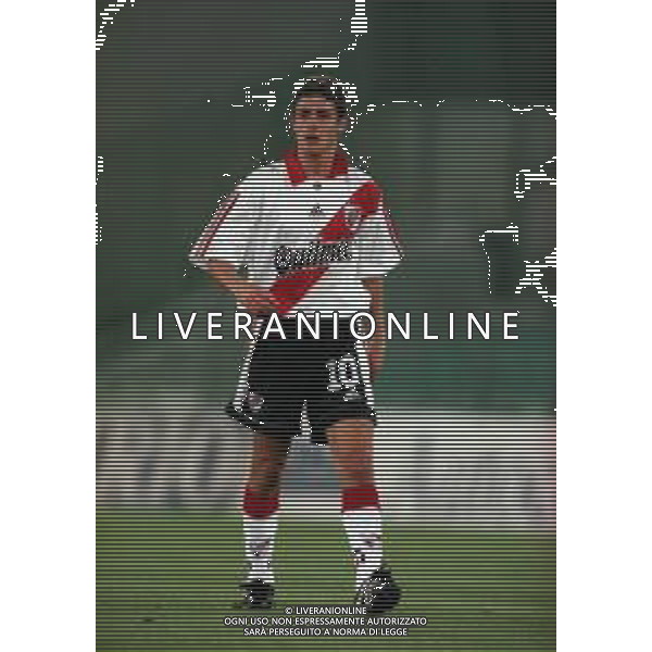 20-08-1999 ROMA -LAZIO RIVER PLATE AMICHEVOLE NELLA FOTO PABLO AIMAR AG ALDO LIVERANI SAS