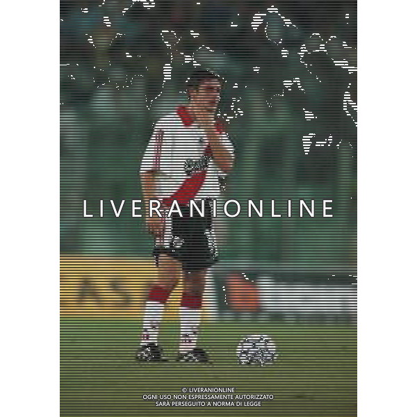 20-08-1999 ROMA -LAZIO RIVER PLATE AMICHEVOLE NELLA FOTO PABLO AIMAR AG ALDO LIVERANI SAS