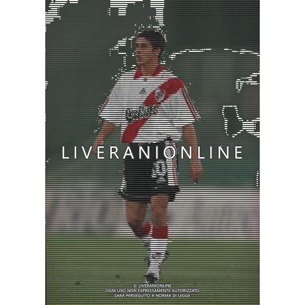 20-08-1999 ROMA -LAZIO RIVER PLATE AMICHEVOLE NELLA FOTO PABLO AIMAR AG ALDO LIVERANI SAS