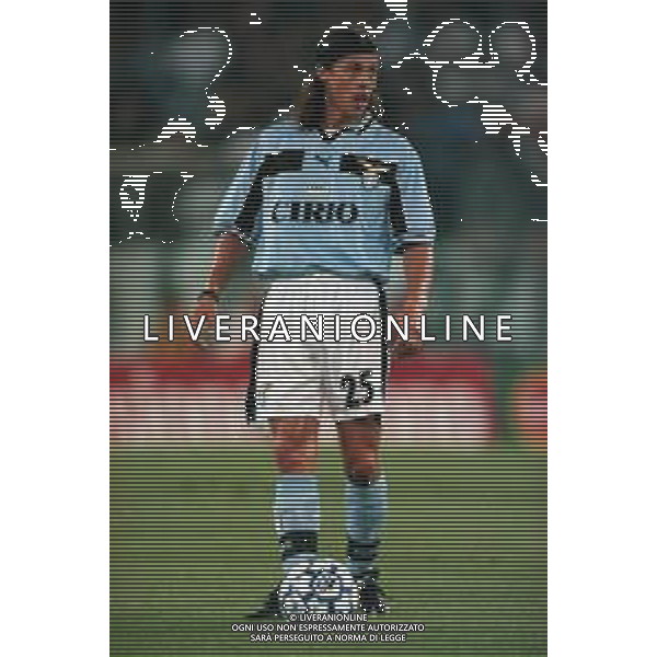 20-08-1999 ROMA -LAZIO RIVER PLATE AMICHEVOLE NELLA FOTO MATIAS ALMEYDA AG ALDO LIVERANI SAS