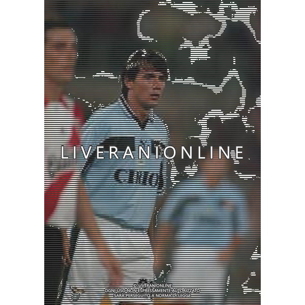 20-08-1999 ROMA -LAZIO RIVER PLATE AMICHEVOLE NELLA FOTO SIMONE INZAGHI AG ALDO LIVERANI SAS