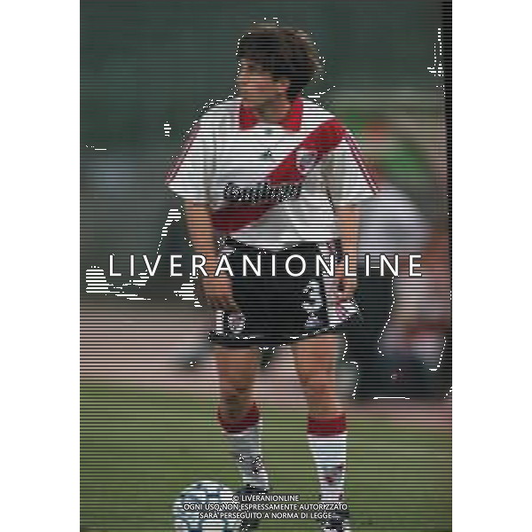 20-08-1999 ROMA -LAZIO RIVER PLATE AMICHEVOLE NELLA FOTO PLACENTE AG ALDO LIVERANI SAS