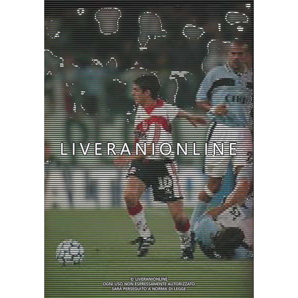 20-08-1999 ROMA -LAZIO RIVER PLATE AMICHEVOLE NELLA FOTO PABLO AIMAR AG ALDO LIVERANI SAS