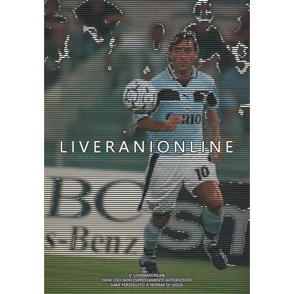 20-08-1999 ROMA -LAZIO RIVER PLATE AMICHEVOLE NELLA FOTO ROBERTO MANCINI AG ALDO LIVERANI SAS