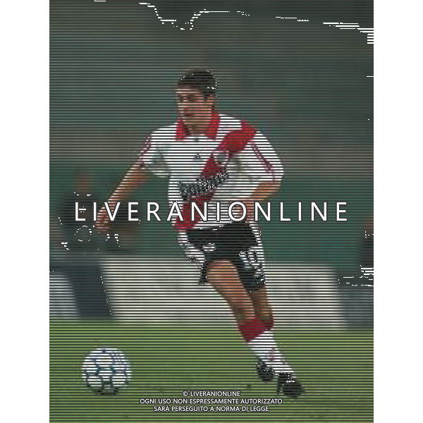 20-08-1999 ROMA -LAZIO RIVER PLATE AMICHEVOLE NELLA FOTO PABLO AIMAR AG ALDO LIVERANI SAS
