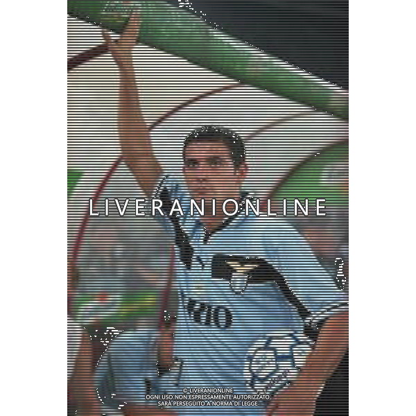 20-08-1999 ROMA -LAZIO RIVER PLATE AMICHEVOLE NELLA FOTO DEJAN STANKOVIC AG ALDO LIVERANI SAS