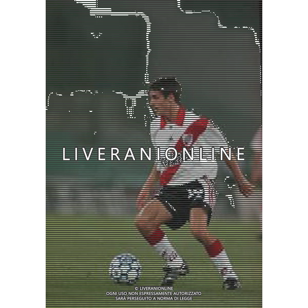 20-08-1999 ROMA -LAZIO RIVER PLATE AMICHEVOLE NELLA FOTO PABLO AIMAR AG ALDO LIVERANI SAS