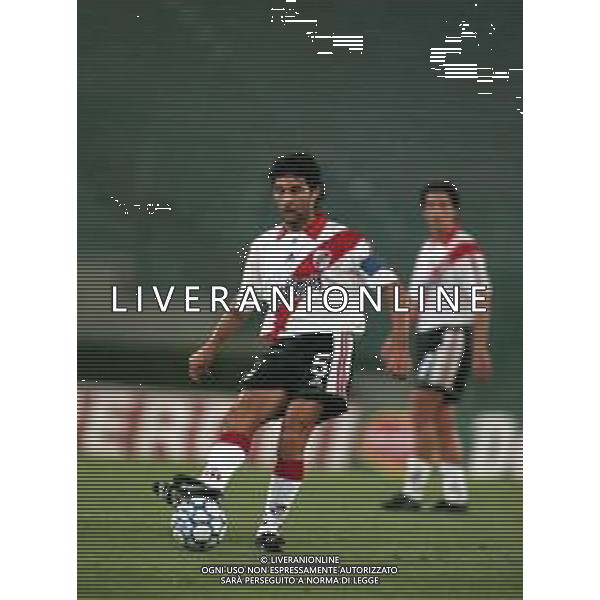 20-08-1999 ROMA -LAZIO RIVER PLATE AMICHEVOLE NELLA FOTO ASTRADA AG ALDO LIVERANI SAS