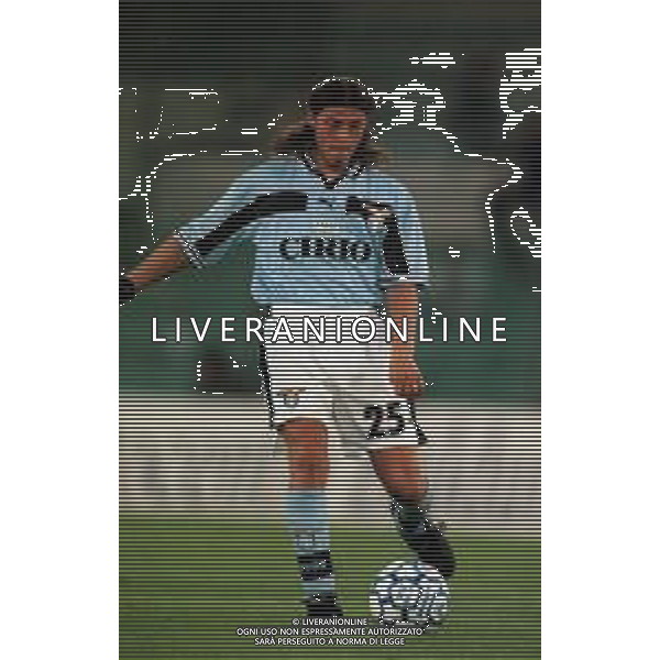 20-08-1999 ROMA -LAZIO RIVER PLATE AMICHEVOLE NELLA FOTO MATIAS ALMEYDA AG ALDO LIVERANI SAS