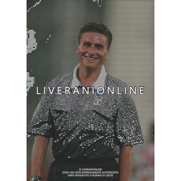 20-08-1999 ROMA -LAZIO RIVER PLATE AMICHEVOLE NELLA FOTO ARBITRO MASSIMO DE SANTIS AG ALDO LIVERANI SAS