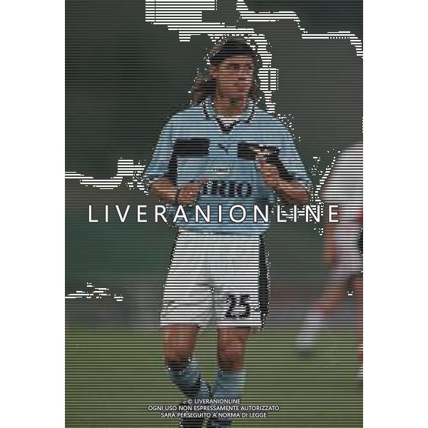 20-08-1999 ROMA -LAZIO RIVER PLATE AMICHEVOLE NELLA FOTO MATIAS ALMEYDA AG ALDO LIVERANI SAS