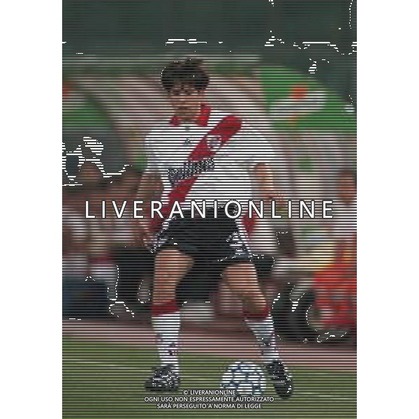 20-08-1999 ROMA -LAZIO RIVER PLATE AMICHEVOLE NELLA FOTO PLACENTE AG ALDO LIVERANI SAS