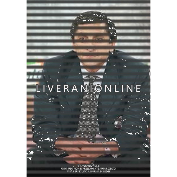 20-08-1999 ROMA -LAZIO RIVER PLATE AMICHEVOLE NELLA FOTO RAMON DIAZ ALLENATORE RIVER PLATE AG ALDO LIVERANI SAS