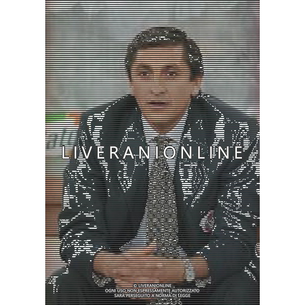 20-08-1999 ROMA -LAZIO RIVER PLATE AMICHEVOLE NELLA FOTO RAMON DIAZ ALLENATORE RIVER PLATE AG ALDO LIVERANI SAS