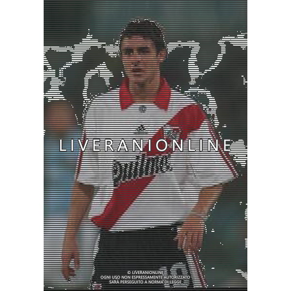 20-08-1999 ROMA -LAZIO RIVER PLATE AMICHEVOLE NELLA FOTO PABLO AIMAR AG ALDO LIVERANI SAS