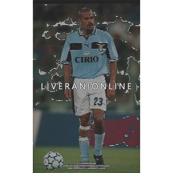 20-08-1999 ROMA -LAZIO RIVER PLATE AMICHEVOLE NELLA FOTO JUAN SEBASTIAN VERON AG ALDO LIVERANI SAS