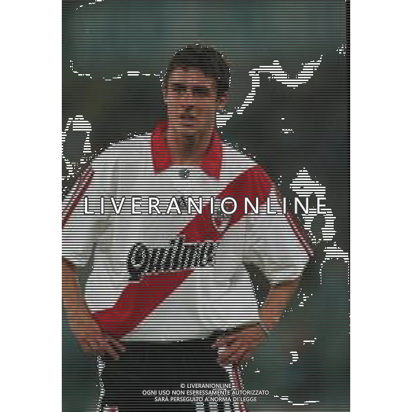 20-08-1999 ROMA -LAZIO RIVER PLATE AMICHEVOLE NELLA FOTO PABLO AIMAR AG ALDO LIVERANI SAS