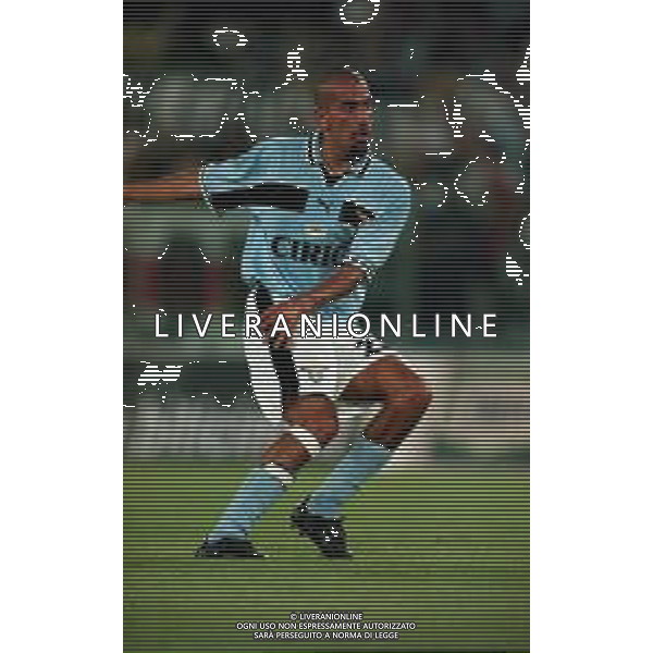 20-08-1999 ROMA -LAZIO RIVER PLATE AMICHEVOLE NELLA FOTO JUAN SEBASTIAN VERON AG ALDO LIVERANI SAS