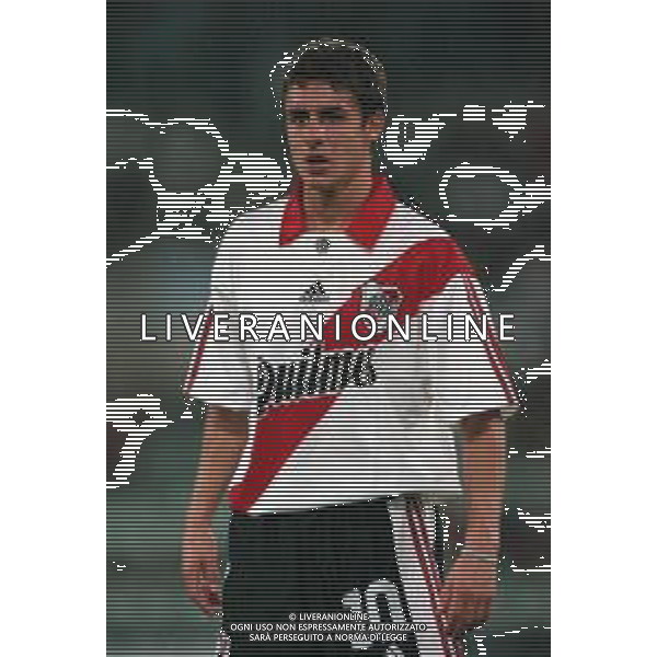 20-08-1999 ROMA -LAZIO RIVER PLATE AMICHEVOLE NELLA FOTO PABLO AIMAR AG ALDO LIVERANI SAS
