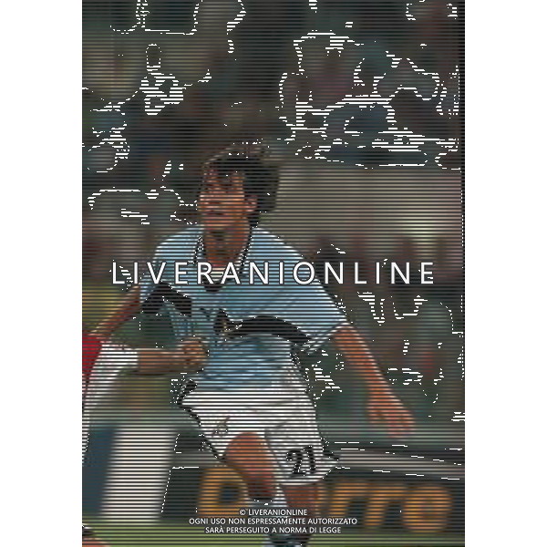20-08-1999 ROMA -LAZIO RIVER PLATE AMICHEVOLE NELLA FOTO SIMONE INZAGHI AG ALDO LIVERANI SAS
