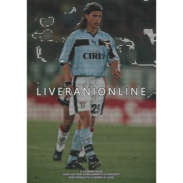 20-08-1999 ROMA -LAZIO RIVER PLATE AMICHEVOLE NELLA FOTO MATIAS ALMEYDA AG ALDO LIVERANI SAS