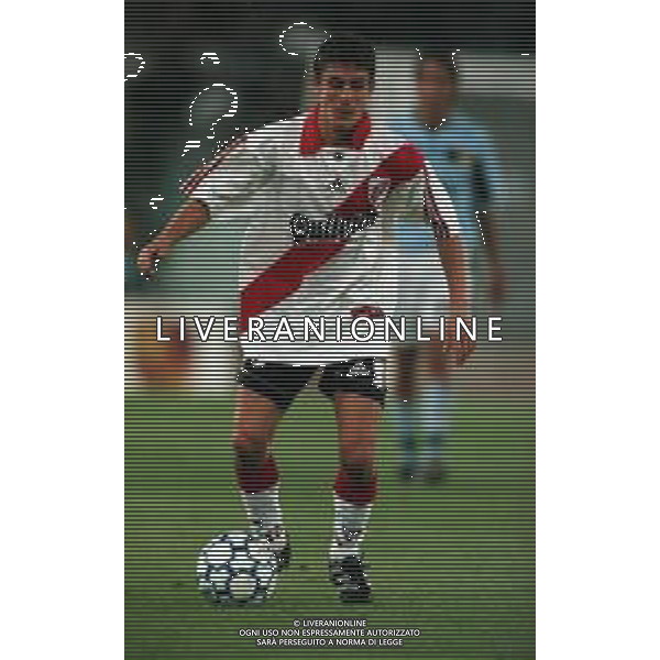20-08-1999 ROMA -LAZIO RIVER PLATE AMICHEVOLE NELLA FOTO PABLO AIMAR AG ALDO LIVERANI SAS