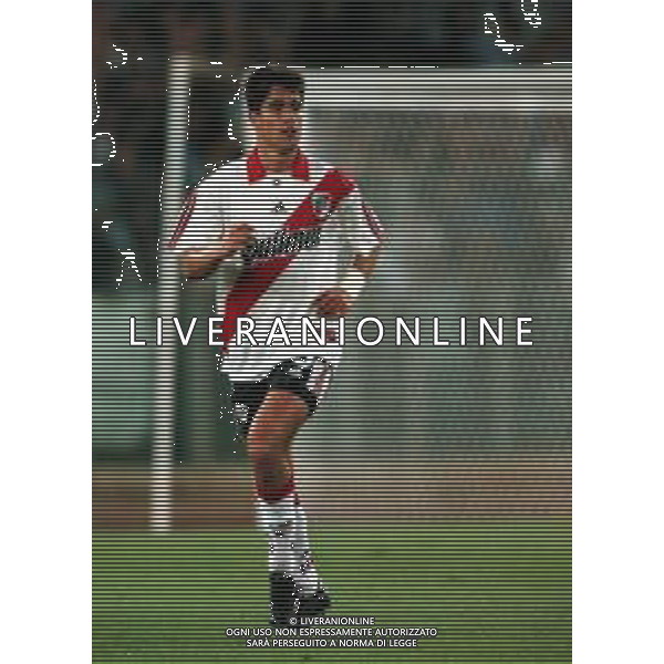 20-08-1999 ROMA -LAZIO RIVER PLATE AMICHEVOLE NELLA FOTO ANGEL AG ALDO LIVERANI SAS