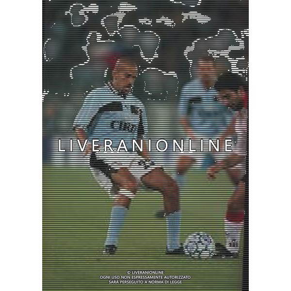 20-08-1999 ROMA -LAZIO RIVER PLATE AMICHEVOLE NELLA FOTO SEBASTIAN VERON AG ALDO LIVERANI SAS