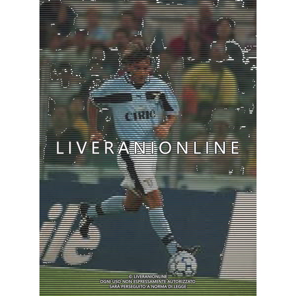 20-08-1999 ROMA -LAZIO RIVER PLATE AMICHEVOLE NELLA FOTO ROBERTO MANCINI AG ALDO LIVERANI SAS