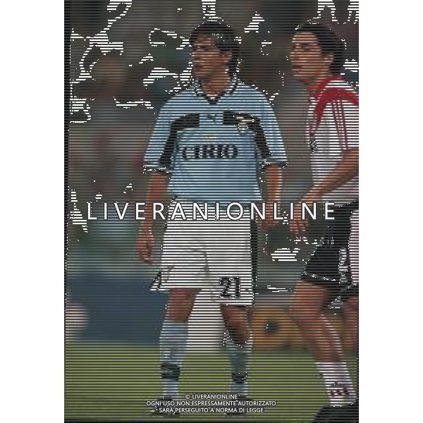 20-08-1999 ROMA -LAZIO RIVER PLATE AMICHEVOLE NELLA FOTO SIMONE INZAGHI AG ALDO LIVERANI SAS