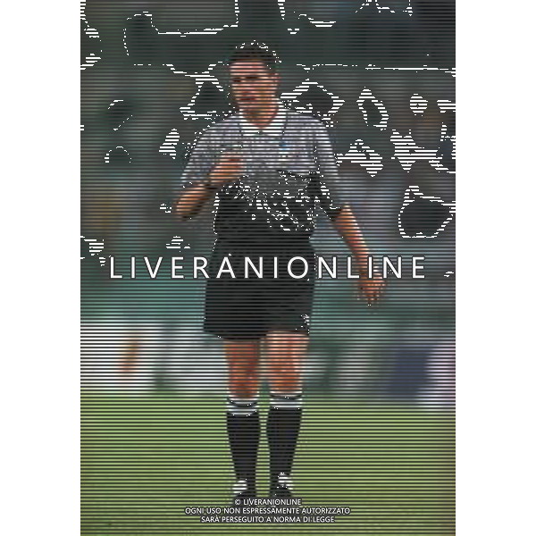 20-08-1999 ROMA -LAZIO RIVER PLATE AMICHEVOLE NELLA FOTO ARBITRO MASSIMO DE SANTIS AG ALDO LIVERANI SAS