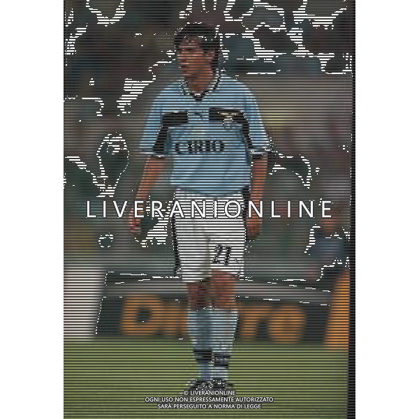 20-08-1999 ROMA -LAZIO RIVER PLATE AMICHEVOLE NELLA FOTO SIMONE INZAGHI AG ALDO LIVERANI SAS