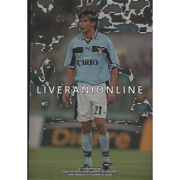 20-08-1999 ROMA -LAZIO RIVER PLATE AMICHEVOLE NELLA FOTO SIMONE INZAGHI AG ALDO LIVERANI SAS