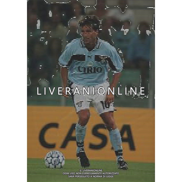20-08-1999 ROMA -LAZIO RIVER PLATE AMICHEVOLE NELLA FOTO ROBERTO MANCINI AG ALDO LIVERANI SAS