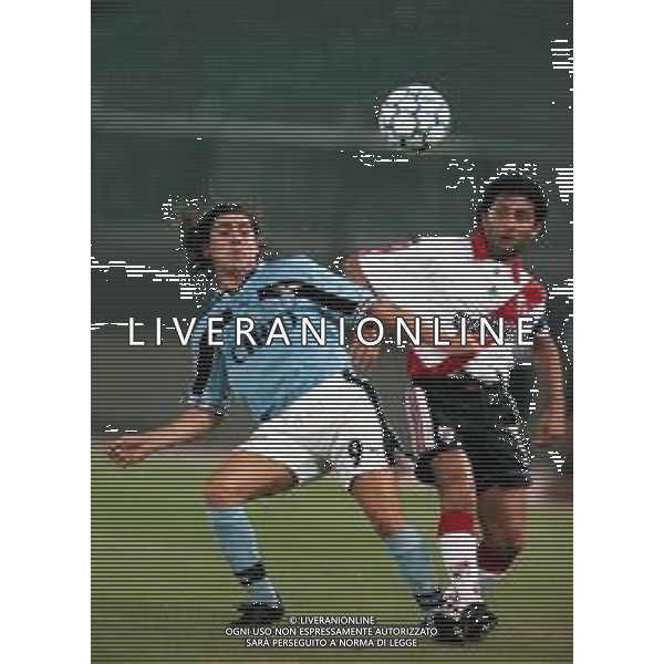 20-08-1999 ROMA -LAZIO RIVER PLATE AMICHEVOLE NELLA FOTO MARCELO SALAS AG ALDO LIVERANI SAS