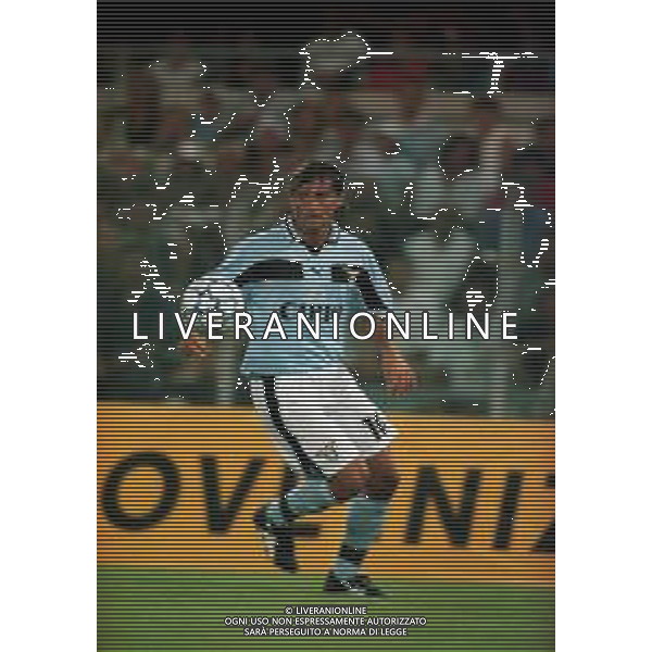 20-08-1999 ROMA -LAZIO RIVER PLATE AMICHEVOLE NELLA FOTO ROBERTO MANCINI AG ALDO LIVERANI SAS