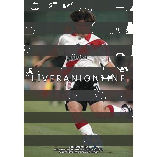 20-08-1999 ROMA -LAZIO RIVER PLATE AMICHEVOLE NELLA FOTO PLACENTE AG ALDO LIVERANI SAS