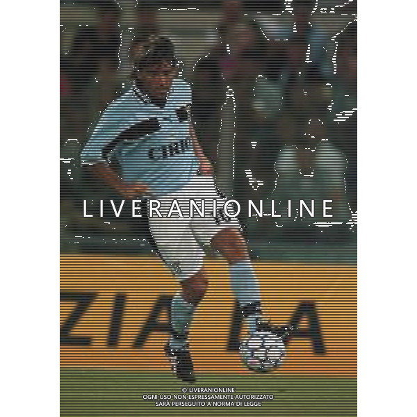 20-08-1999 ROMA -LAZIO RIVER PLATE AMICHEVOLE NELLA FOTO ROBETO MANCINI AG ALDO LIVERANI SAS