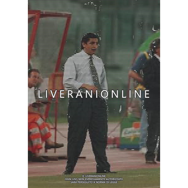 20-08-1999 ROMA -LAZIO RIVER PLATE AMICHEVOLE NELLA FOTO RAMON DIAZ ALLENATORE RIVER PLATE AG ALDO LIVERANI SAS
