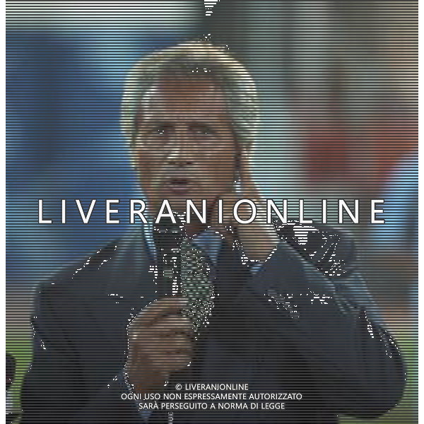 20-08-1999 ROMA -LAZIO RIVER PLATE AMICHEVOLE NELLA FOTO SERGIO CRAGNOTTI PRESIDENTE LAZIO CALCIO AG ALDO LIVERANI SAS