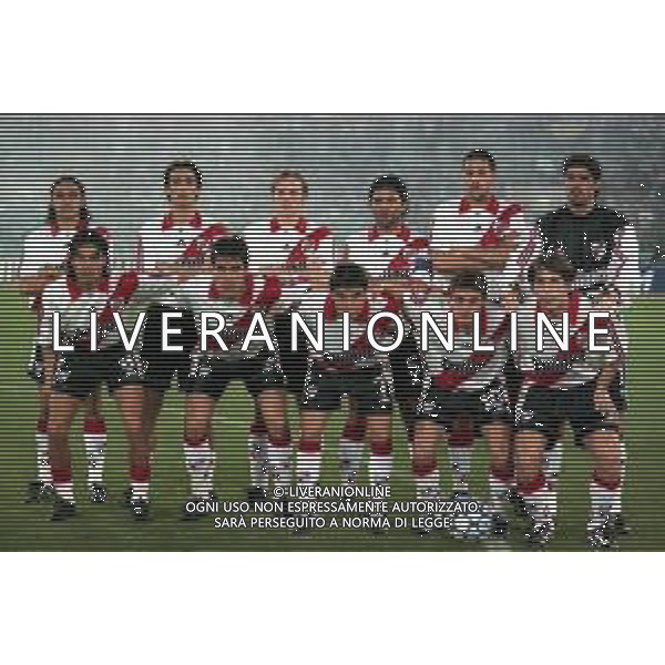 20-08-1999 ROMA -LAZIO RIVER PLATE AMICHEVOLE NELLA FOTO FORMAZIONE DEL RIVER PLATE AG ALDO LIVERANI SAS
