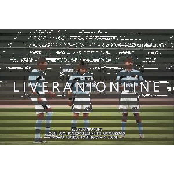 20-08-1999 ROMA -LAZIO RIVER PLATE AMICHEVOLE NELLA FOTO DIEGO SIMEONE CON MATIAS ALMEYDA E JUAN SEBASTIAN VERON AG ALDO LIVERANI SAS