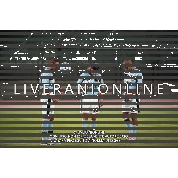 20-08-1999 ROMA -LAZIO RIVER PLATE AMICHEVOLE NELLA FOTO DIEGO SIMEONE CON MATIAS ALMEYDA E JUAN SEBASTIAN VERON AG ALDO LIVERANI SAS