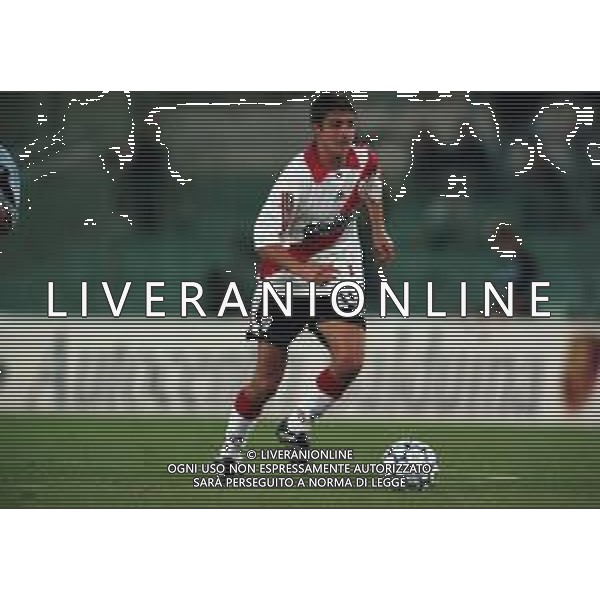 20-08-1999 ROMA -LAZIO RIVER PLATE AMICHEVOLE NELLA FOTO PABLO AIMAR AG ALDO LIVERANI SAS