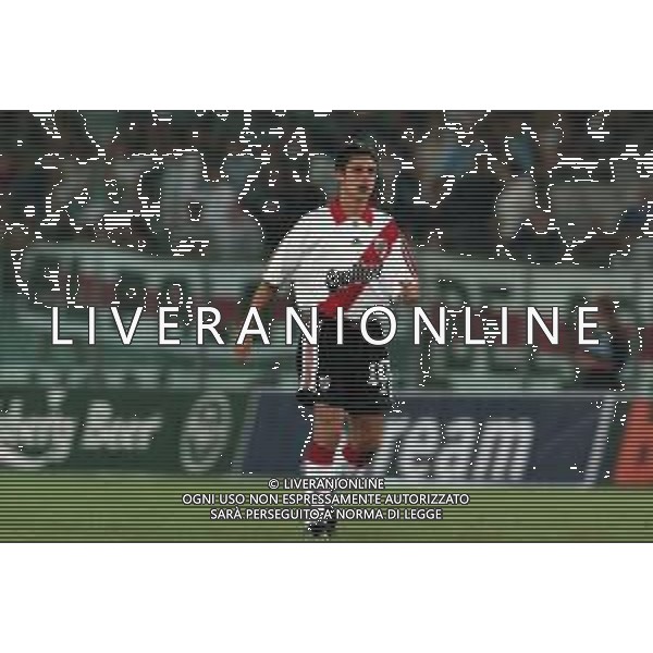 20-08-1999 ROMA -LAZIO RIVER PLATE AMICHEVOLE NELLA FOTO PABLO AIMAR AG ALDO LIVERANI SAS