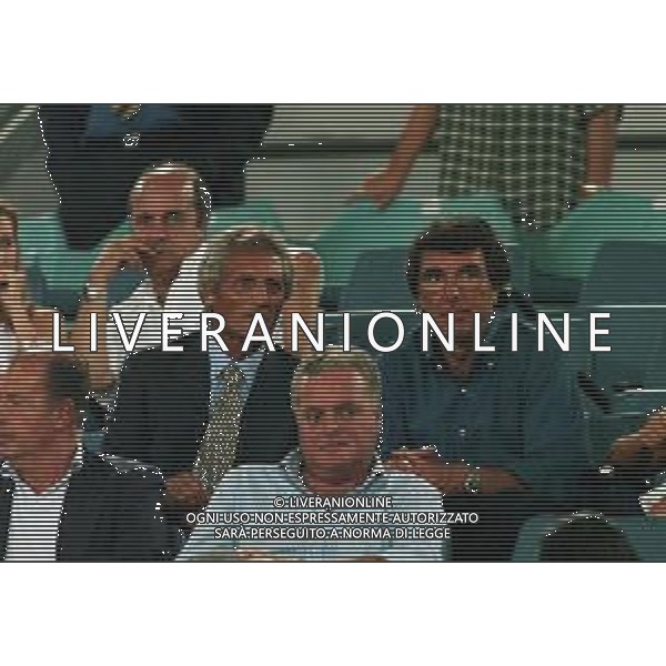 20-08-1999 ROMA -LAZIO RIVER PLATE AMICHEVOLE NELLA FOTO SERGIO CRAGNOTTI PRESIDENTE LAZIO CALCIO CON DINO ZOFF AG ALDO LIVERANI SAS
