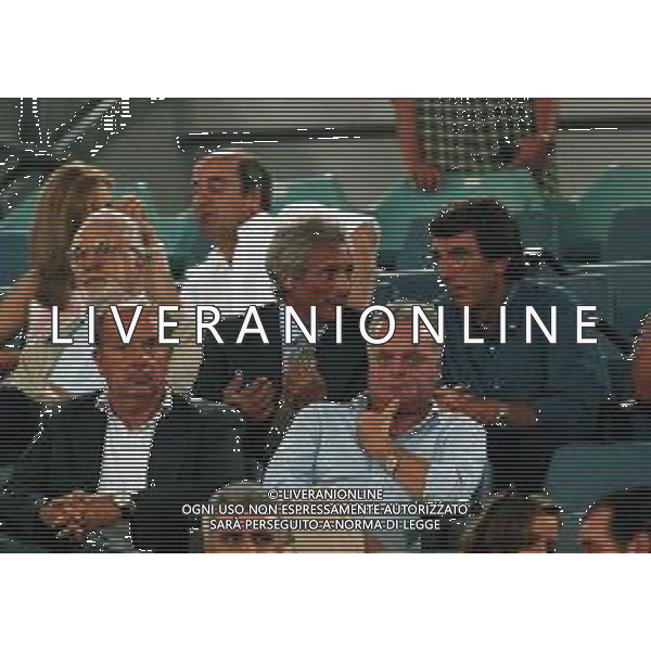 20-08-1999 ROMA -LAZIO RIVER PLATE AMICHEVOLE NELLA FOTO SERGIO CRAGNOTTI PRESIDENTE LAZIO CALCIO CON DINO ZOFF AG ALDO LIVERANI SAS