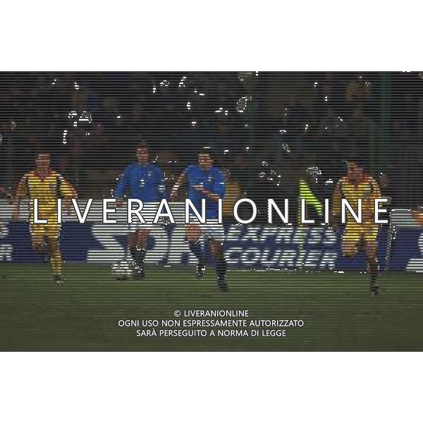24-01-2001 BUCAREST-QUALIFICAZIONI MONDIALI ROMANIA ITALIA 0-2 NELLA FOTO DEMETRIO ALBERTINI AG ALDO LIVERANI SAS 