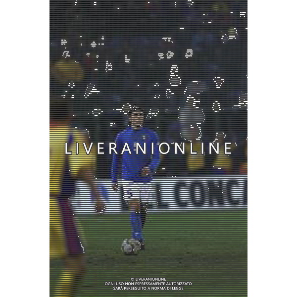 24-01-2001 BUCAREST-QUALIFICAZIONI MONDIALI ROMANIA ITALIA 0-2 NELLA FOTO FABIO CANNAVARO AG ALDO LIVERANI SAS